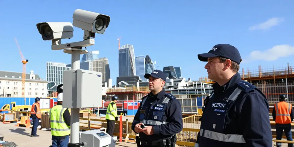 "Construction Site Security by trusted local providers ensuring safety and asset protection."