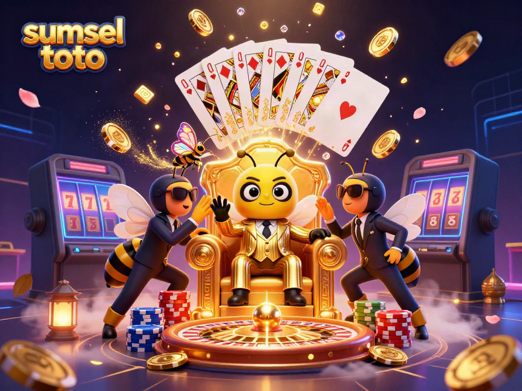 Experience thrilling games at sumsel toto with vibrant casino elements and unique characters.