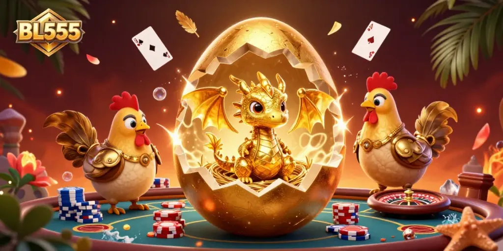 Join the adventure with BL555's vibrant animation of poker and casino action.