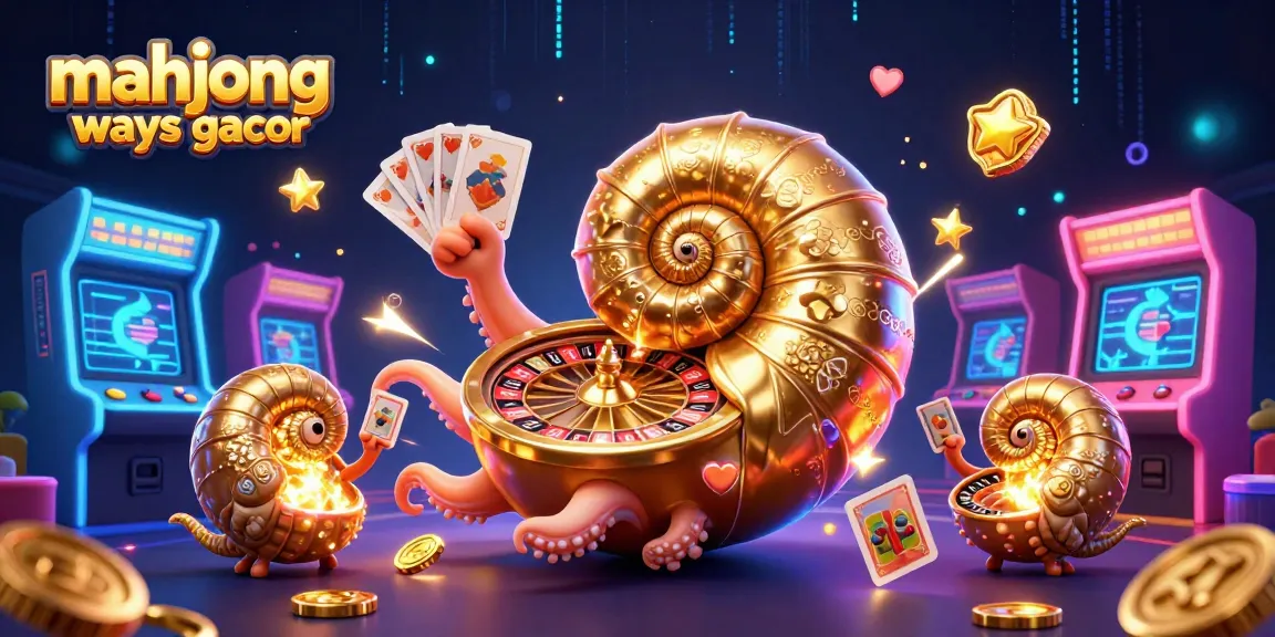 Experience thrilling wins with mahjong ways gacor in a vibrant casino-themed digital scene.