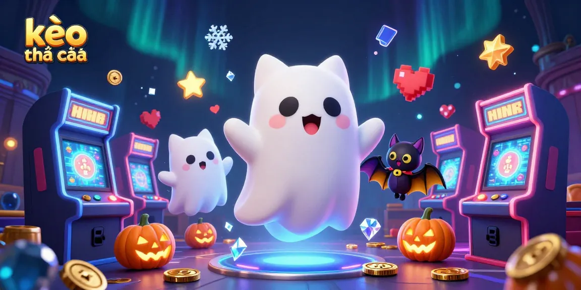 Unleash exciting odds with kèo nhà cái in a vibrant haunted casino scene.